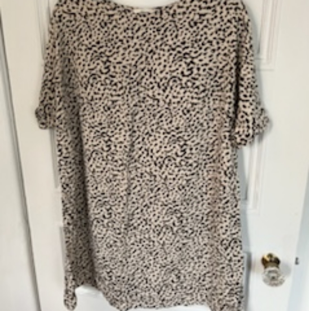 H&M leopard print shirt